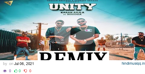 Unity Remix | Karan Aujla Feat. Bohemia | Deep Jandu I Rupan Bal I Ft. P.B.K Studio pagalworld mp3 song download