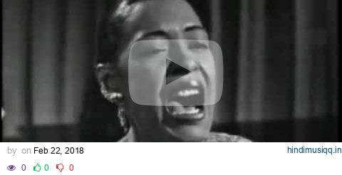 Billie Holiday - "Strange Fruit" Live 1959 [Reelin' In The Years Archives] pagalworld mp3 song download