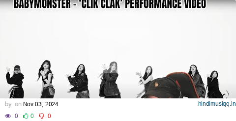 Espy Reacts To BABYMONSTER - ‘CLIK CLAK’ PERFORMANCE VIDEO pagalworld mp3 song download