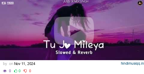 Tu Jo Mileya (Slowed + Reverb)  Juss X Mixsingh | New Punjabi Song 2024 | BHAVY_STAR pagalworld mp3 song download