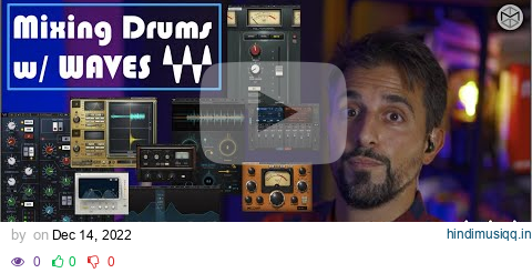 How to MIX DRUMS [START TO FINISH] - with Waves Plugins!!! pagalworld mp3 song download