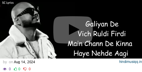 Chann (Lyrics) B Praak | Harmanjeet Singh | Gandhi 3 Yarran Da Yaar | Dev Kharoud | Avvy Sra pagalworld mp3 song download