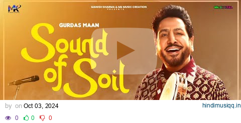 Sound Of Soil (Audio Jukebox) | Gurdas Maan | Jatinder Shah | New Punjabi Songs 2024 | Mk.Digital pagalworld mp3 song download