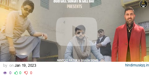 Criminal Town (Teaser) | Mintoo Hayer | Sharn Sidhu | Gill Surjit | New Punjabi Song 2023 | 808 Gill pagalworld mp3 song download