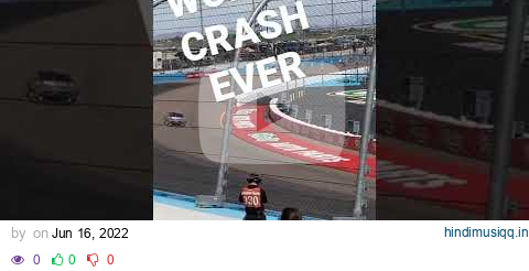 Worst NASCAR car crash ever recorded on video! #NASCAR #carcrash #shorts #NSFW #crash pagalworld mp3 song download