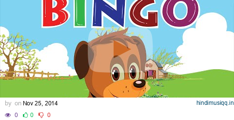 Bingo Dog Song - FlickBox Nursery Rhymes With Lyrics | Kids Songs | Cartoon Animation for Children pagalworld mp3 song download