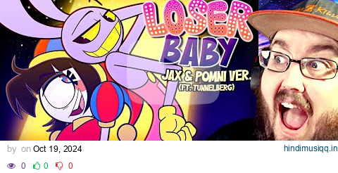 LOSER, BABY | JAX & POMNI VER. ft. @tunnelberg (TADC x HAZBIN HOTEL COVER) REACTION!!! pagalworld mp3 song download