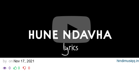 Prifix - Hune Ndavha (feat. Blessa) OFFICIAL LYRICS pagalworld mp3 song download