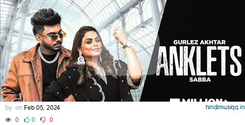 Anklets ( Bass Boosted ) Sabba Ft Gurlez Akhtar | Beatcop | New Punjabi Song 2024 pagalworld mp3 song download