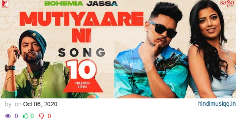 Mutiyaare Ni Song | Jassa Dhillon | BOHEMIA | Gur Sidhu | Punjabi Song | #mutiyaareni #bohemia pagalworld mp3 song download