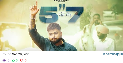 PANJ SATT - Official Video | Gulab Sidhu | Sukh Lotey | Gungun Bakshi | Humble Music | Punjabi Song pagalworld mp3 song download