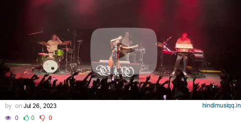 Tove Lo - Habits (Stay High) Live at Roundhouse Sydney 25 July 2023 Dirt Femme Tour pagalworld mp3 song download