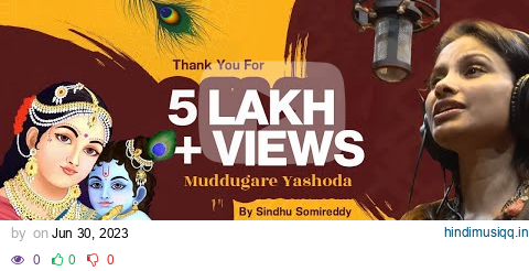 Muddugare Yashoda by Sindhu Somireddy | Annamacharya Keerthana | pagalworld mp3 song download