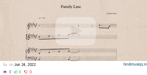 Conan Gray - Family Line (Official Lyric Video) pagalworld mp3 song download