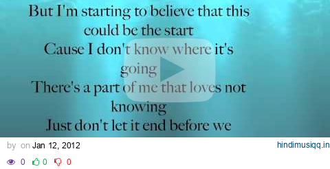 Daughtry - Start Of Something Good Lyric Video pagalworld mp3 song download