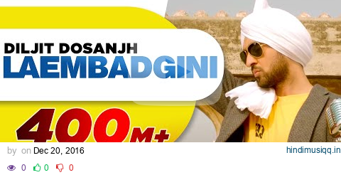 Laembadgini (Full Song) | Diljit Dosanjh | Veet Baljit | Latest Punjabi Songs 2016 | Speed Records pagalworld mp3 song download