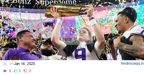 Clemson vs. LSU CFP National Championship | College Football Highlights pagalworld mp3 song download