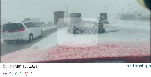 Oakville Multi vehicle crash on the QEW caused by ongoing snowfall 3-10-2023 pagalworld mp3 song download