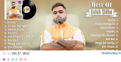 Gulab Sidhu New Songs 2022 | Best Of Gulab Sidhu | Gulab Sidhu All Songs 2022 | Aniak Song pagalworld mp3 song download