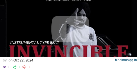 Sidhu Moosewala x The Kidd Type Beat "INVINCIBLE" | Punjabi Instrumental Beats 2024 pagalworld mp3 song download