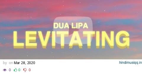 Dua Lipa - Levitating (Lyrics) pagalworld mp3 song download