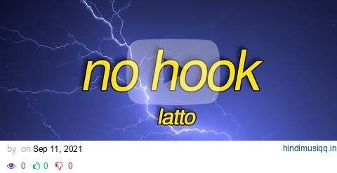 Latto - No Hook (Lyrics) pagalworld mp3 song download