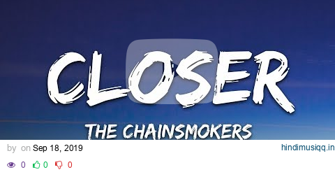 The Chainsmokers - Closer (Lyrics) ft. Halsey pagalworld mp3 song download