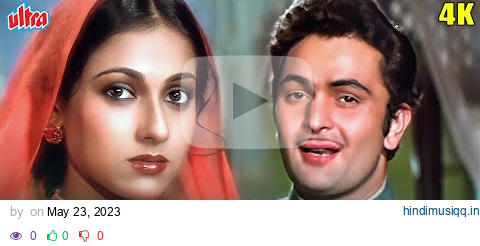 Rishi Kapoor Neetu Kapoor ROMANTIC Song - Sarakti Jaye Hai 4K - Kishore Kumar Lata Mangeshkar Songs pagalworld mp3 song download