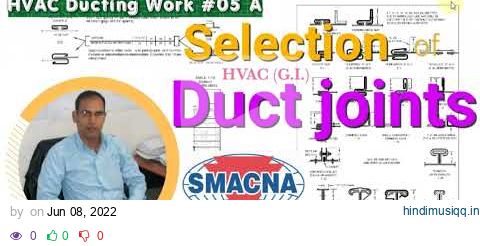 39 -HVAC(G.I) duct joint slip & drive, companion steel flange method using SMACNA standards pagalworld mp3 song download