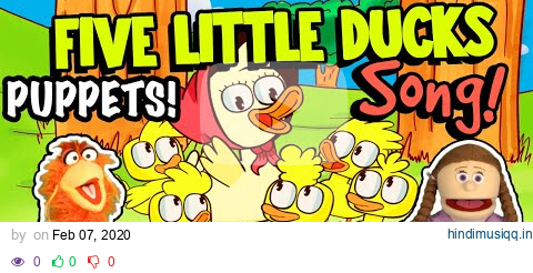 FIVE LITTLE DUCKS PUPPET SONG | Fun Educational Songs | Sozo Studios Songs for Children pagalworld mp3 song download