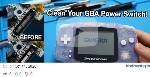 How to Fix a Broken Game Boy Advance by Cleaning the Power Switch pagalworld mp3 song download