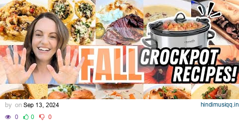 🍂10 BEST🍂 Fall Crockpot Recipes Perfect Comfort Food! pagalworld mp3 song download