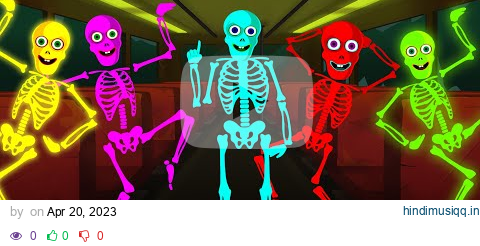 Wheels On The Bus With Five Skeletons + Spooky Scary Skeletons Songs By Teehee Town pagalworld mp3 song download