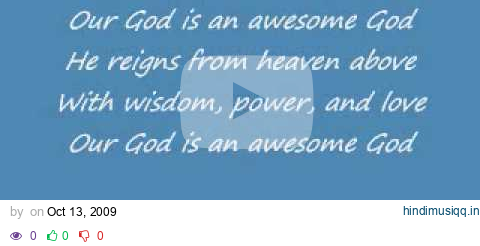 Awesome God - Rich Mullins w/ Lyrics pagalworld mp3 song download