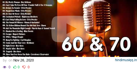 Greatest Hits Golden Oldies - 60s & 70s Best Songs - Oldies but Goodies pagalworld mp3 song download