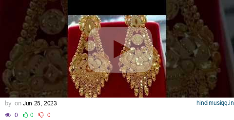 Latest gold Earrings design for bridal| gold earrings designs #shorts #youtubeshorts #earings#gold pagalworld mp3 song download