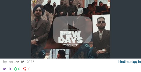 Few Days pagalworld mp3 song download