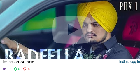 Badfella Full Audio | PBX 1 | Sidhu Moose Wala | Harj Nagra |  Latest Punjabi Songs 2018 pagalworld mp3 song download