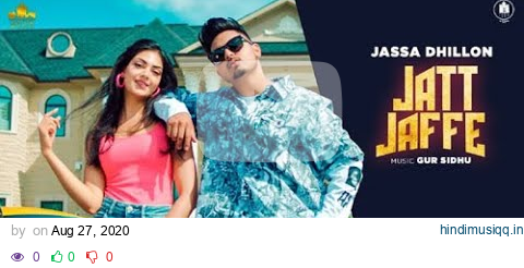 Jatt Jaffe (Official Video) Jassa Dhillon | Gurlej Akhtar | Gur Sidhu | New Punjabi Song 2020 pagalworld mp3 song download