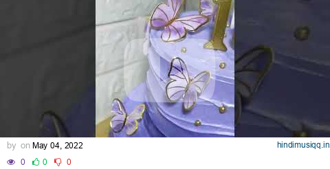 18th Birthday Butterfly Cake Design #debut #cake #butterfly #birthday #gold #caketutorial #event pagalworld mp3 song download