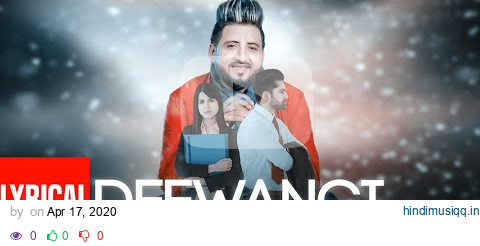 Latest Punjabi Song | Deewangi (Full Lyrical Song) Balraj | G Guri | Jassa Natt | New Punjabi Song pagalworld mp3 song download