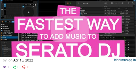 The BEST WAY To Add New Music To SERATO DJ PRO!!! pagalworld mp3 song download