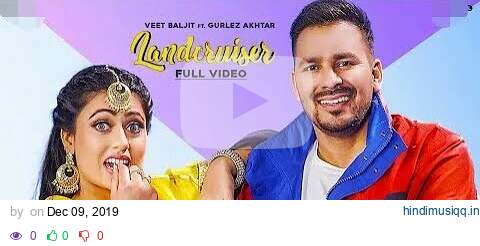 Landcruiser  Veet Baljit & Gurlez Akhtar (Full Song) MixSingh | Satti Dhillon |T series blue pagalworld mp3 song download