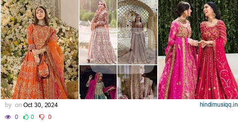 Latest Bridal Walima Dress 2024 | Big Sale On | For booking  contact whatsapp +923275520858 pagalworld mp3 song download