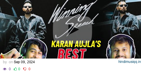 Winning Speech - Karan Aujla (Music Video) Mxrci | The Reacting Bros | TRB Reacts pagalworld mp3 song download