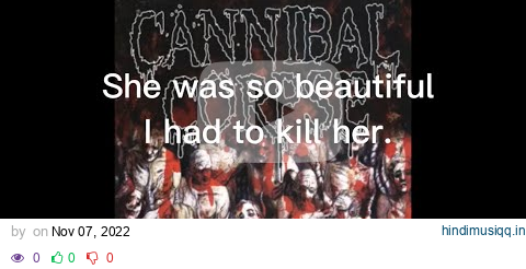 (Lyrics) Cannibal Corpse- Stripped, Raped And Strangled pagalworld mp3 song download