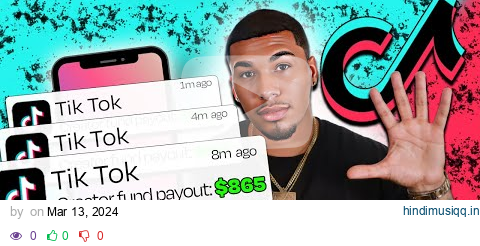 How To Make Money On TikTok in 2024 (HOW TO START) pagalworld mp3 song download