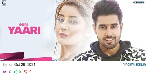 Yaari Guri (Official Video) Sehnaz Gill | Deep Jandu | Arvindr Khaira | Punjabiongs Geet MP3 pagalworld mp3 song download