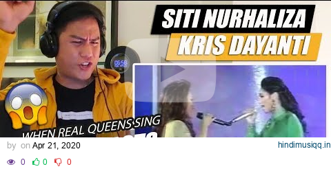 SITI NURHALIZA and KRIS DAYANTI - BEAUTIFUL POWERFUL PERFORMANCE | SINGER REACTION pagalworld mp3 song download