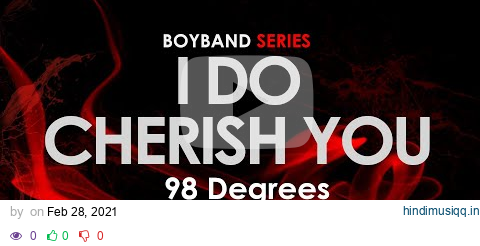 I Do Cherish You - 98 Degrees karaoke pagalworld mp3 song download